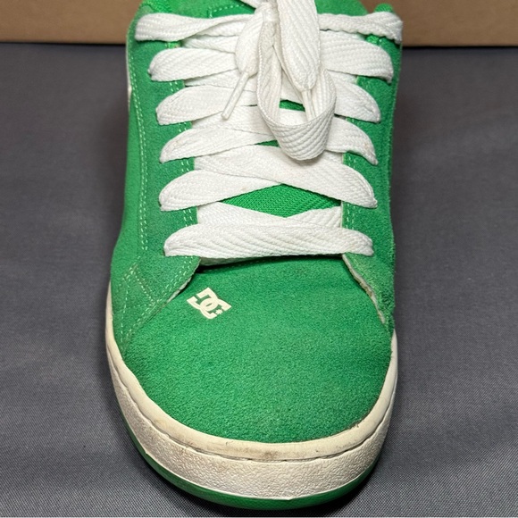 2009 DC Shoes Men’s 10 Court Graffik Emerald Green 300529 Skater Sneakers - Picture 13 of 16